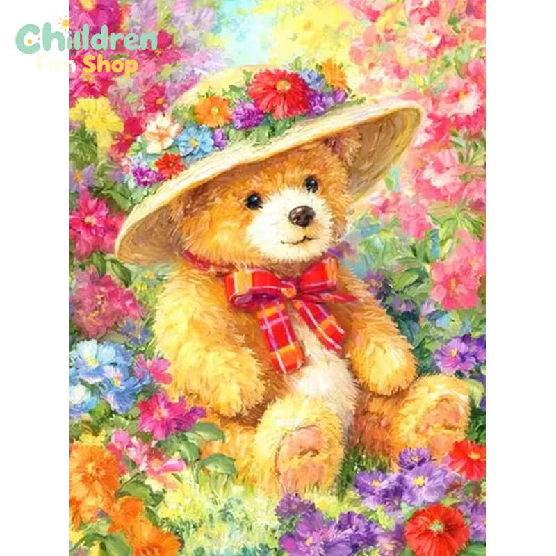 Resin Art Flower - 5D DIY Diamond Painting Kit Garden