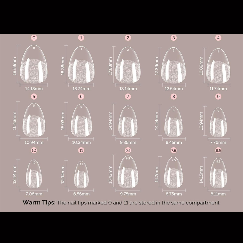 Ultra-Short Almond-Shaped X-St - Resin Art Use ulasan dan harga