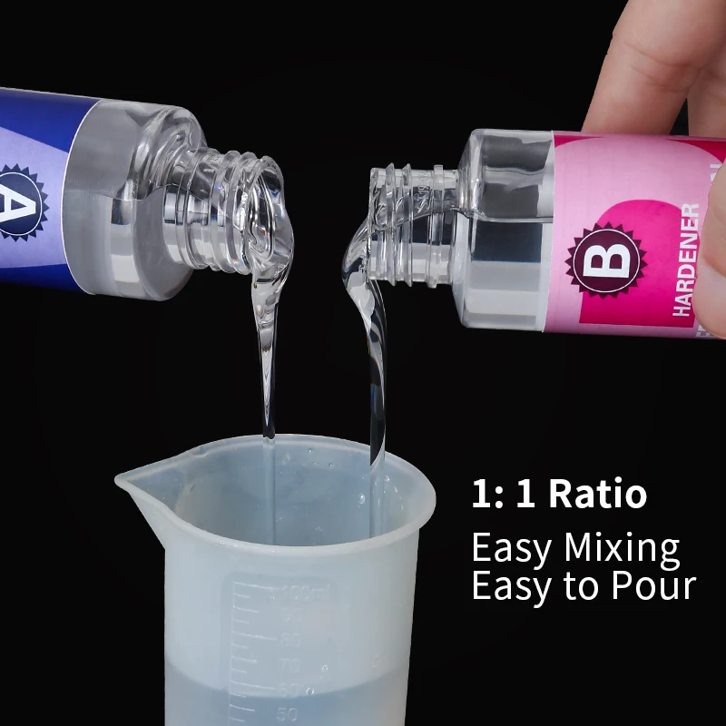 Crystal Clear Epoxy Resin Kit  - Resin Art Ratio ulasan dan harga