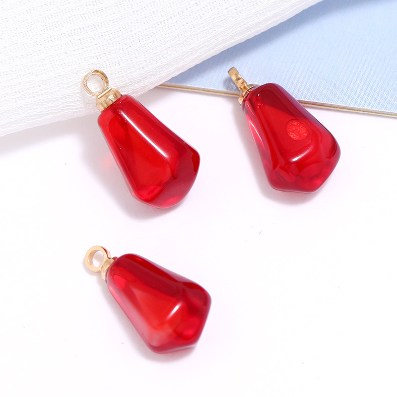 10pcs Pomegranate Seed Resin P - Resin Art Notes ulasan dan harga