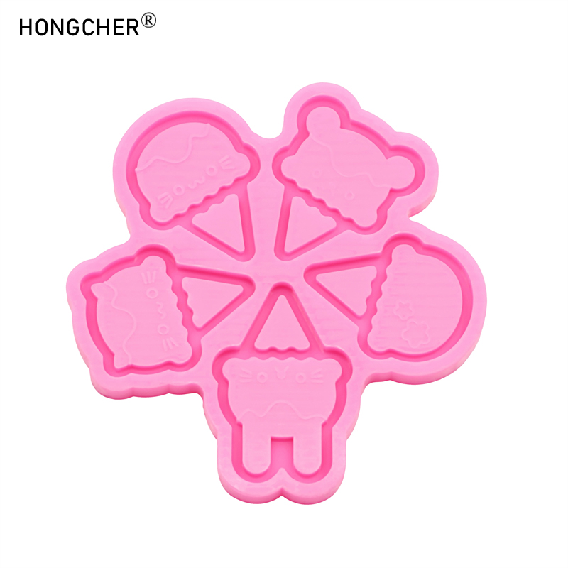 Shiny Mirror Cartoon Animal Ic - Resin Art Uv ulasan dan harga