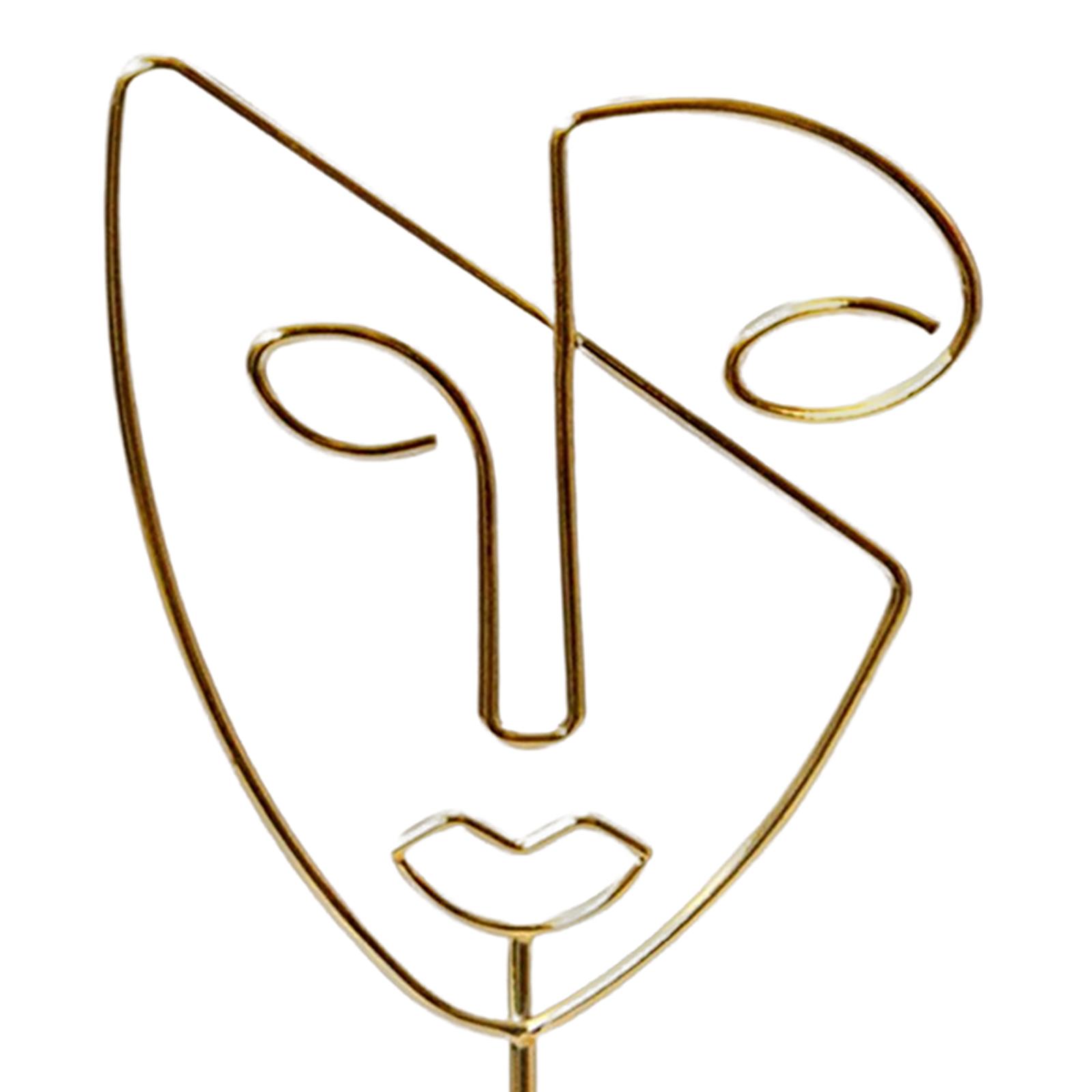 Decorative Figure Face Abstrac - Resin Art Studio ulasan dan harga