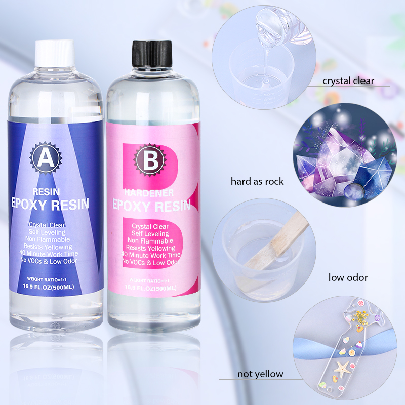 100g Epoxy Resin Kit 1:1 Clear - Resin Art Ratio ulasan dan harga