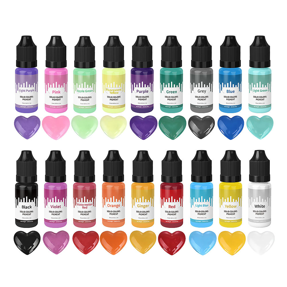 18Colors 10ml Macaron Solid Pa - Resin Dye Opaque ulasan dan harga