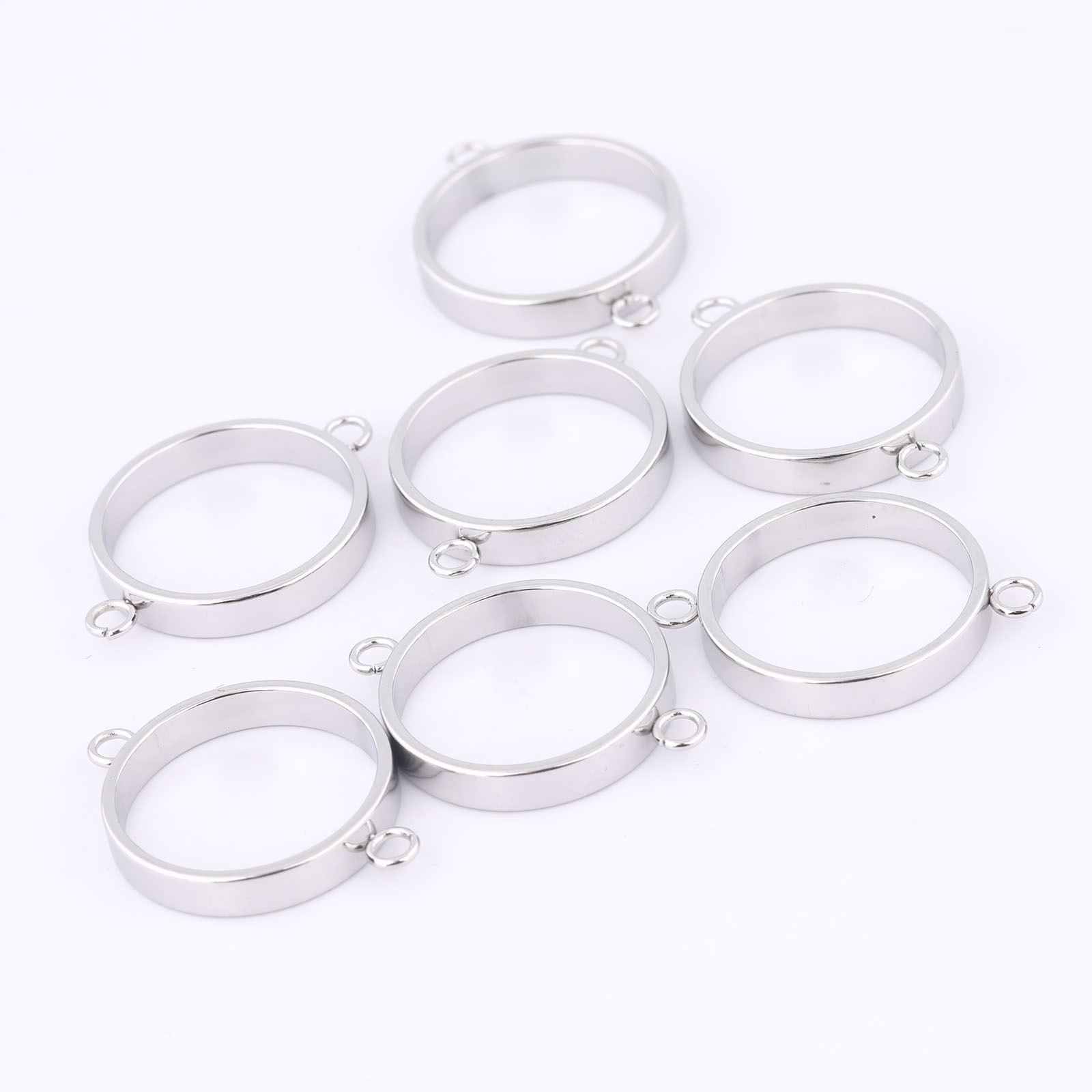 10pcs Stainless Steel 14mm Ope - Resin Art Notes ulasan dan harga