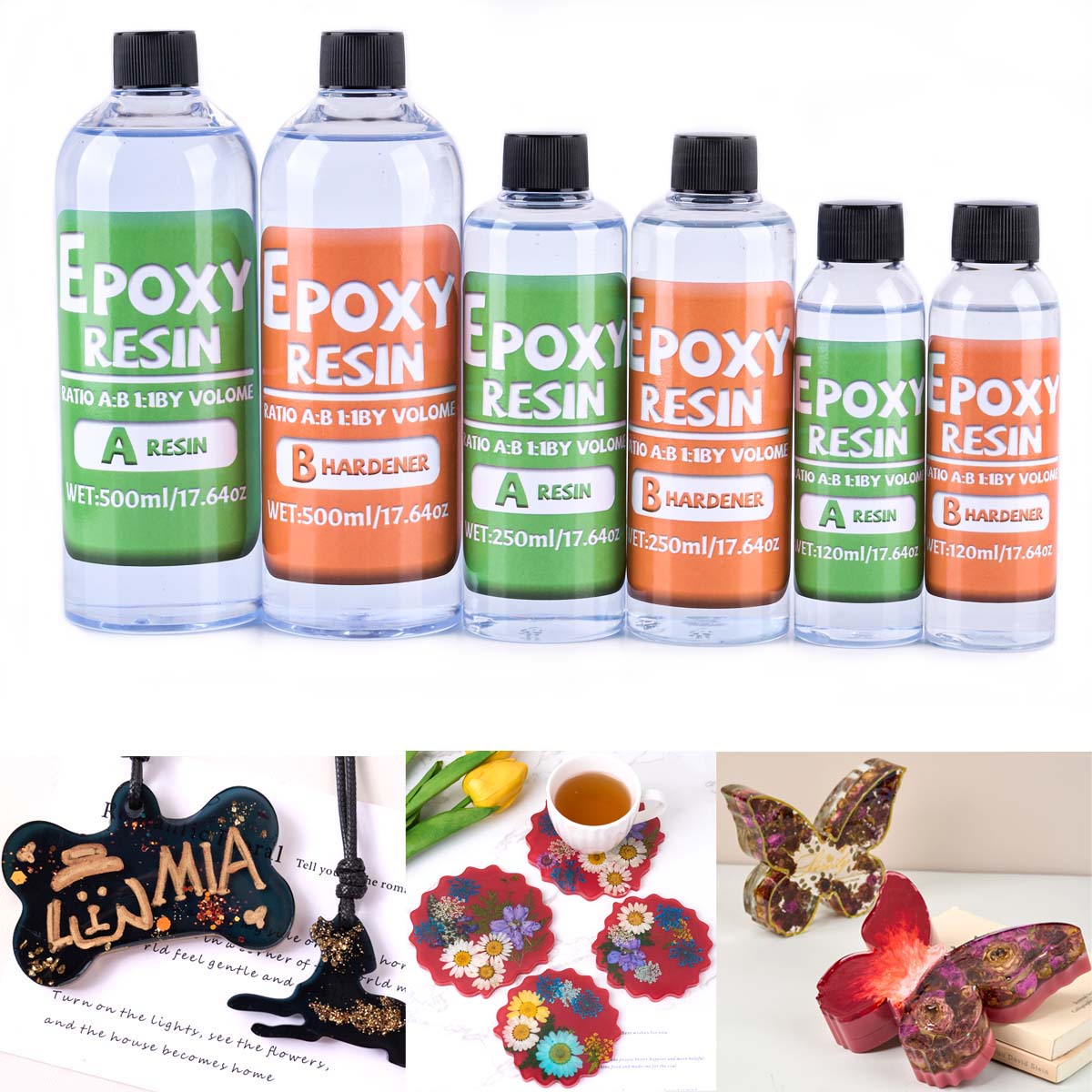 1:1 Ratio Epoxy Resin Kit Anti - Resin Art Ratio ulasan dan harga