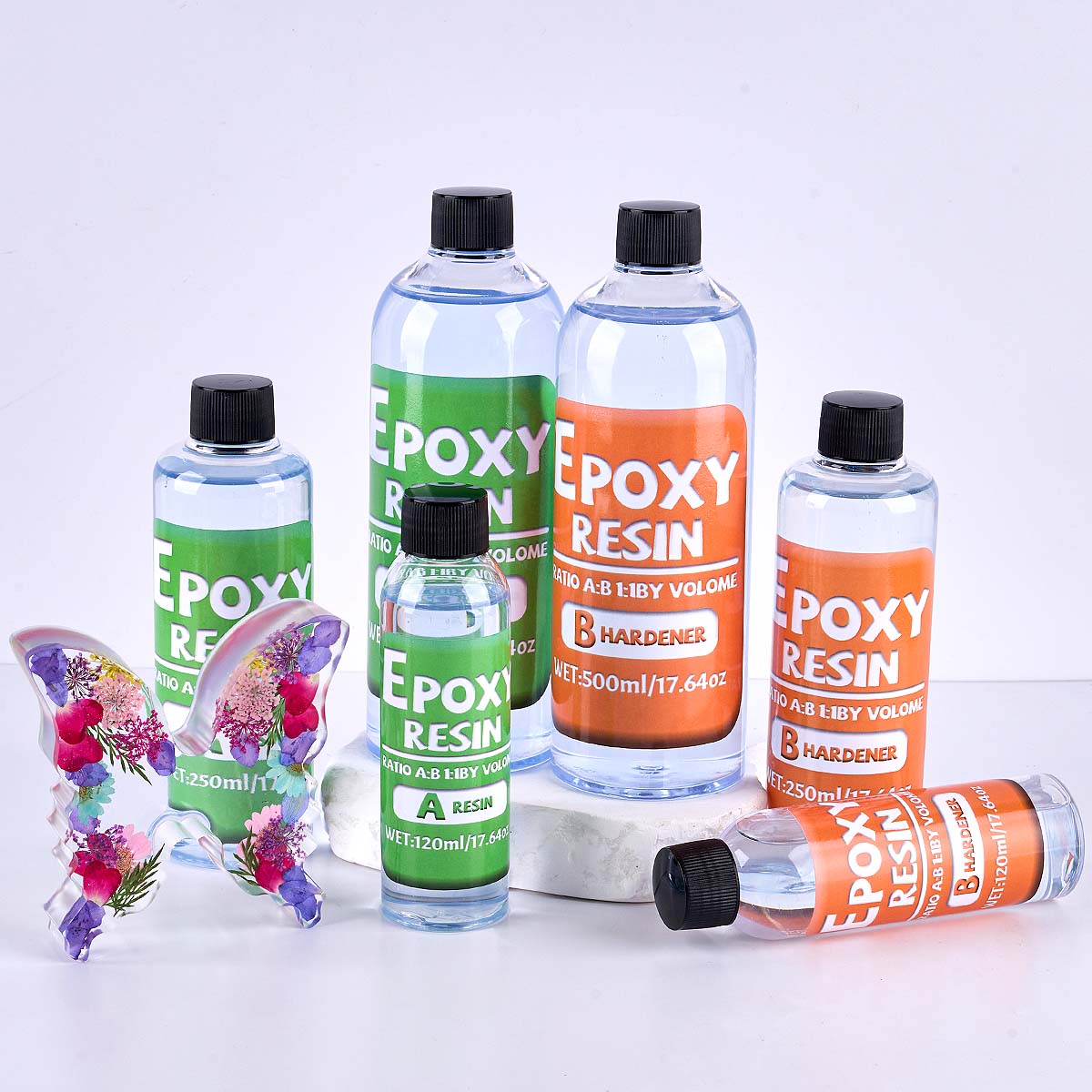 1:1 Ratio Epoxy Resin Kit Anti - Resin Art Ratio ulasan dan harga