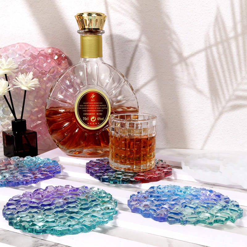 Resin silicone mold, concave-c - Resin Art Table ulasan dan harga