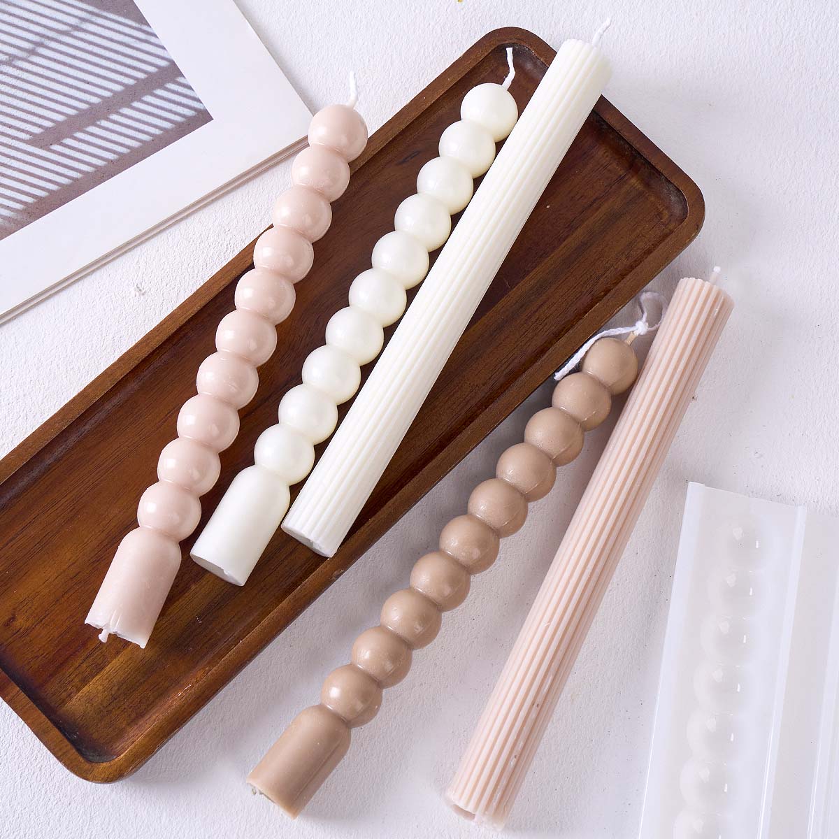3D Long Stripes Bubble Bead Pi - Resin Art Table ulasan dan harga