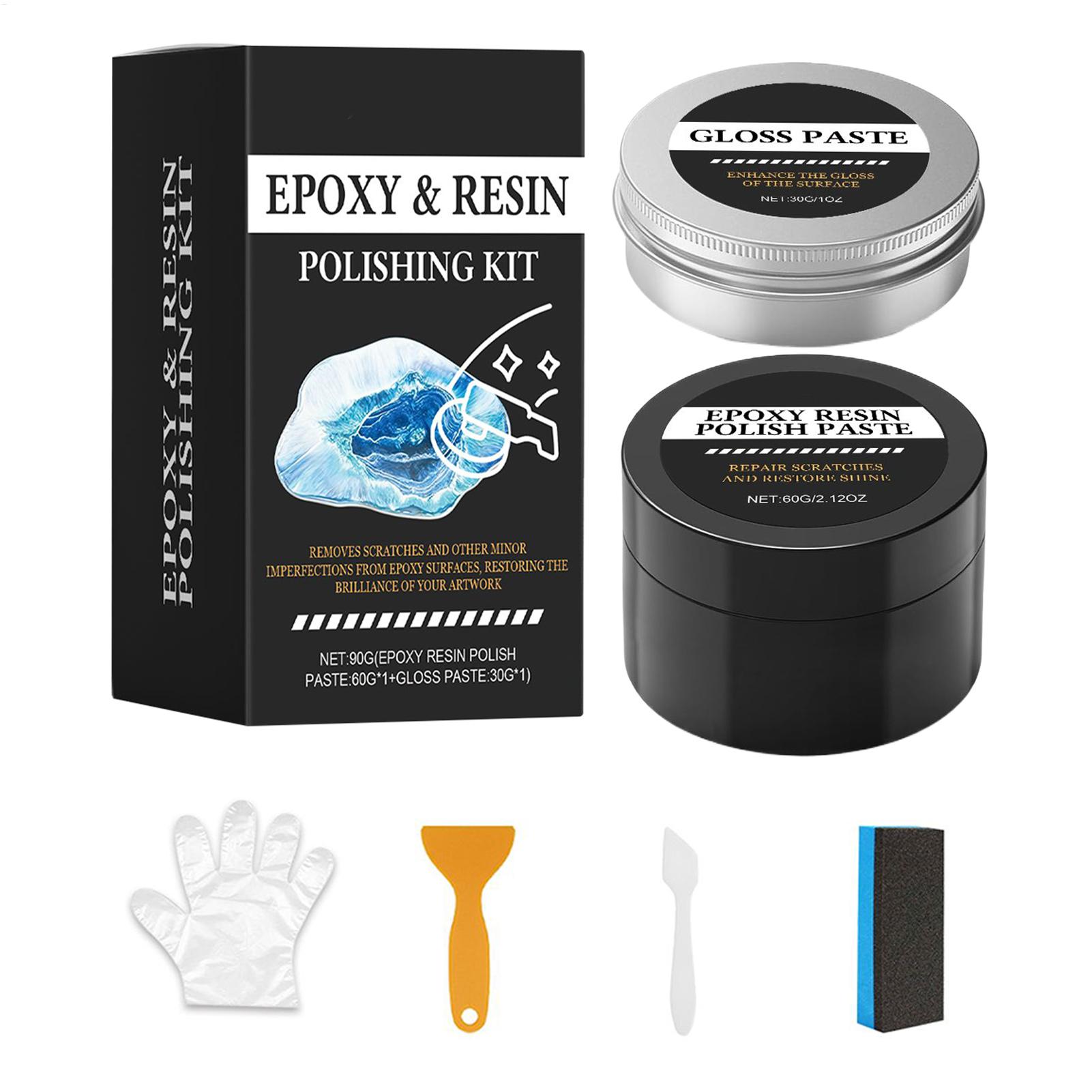 Epoxy resin high gloss polishi - Resin Art Table ulasan dan harga
