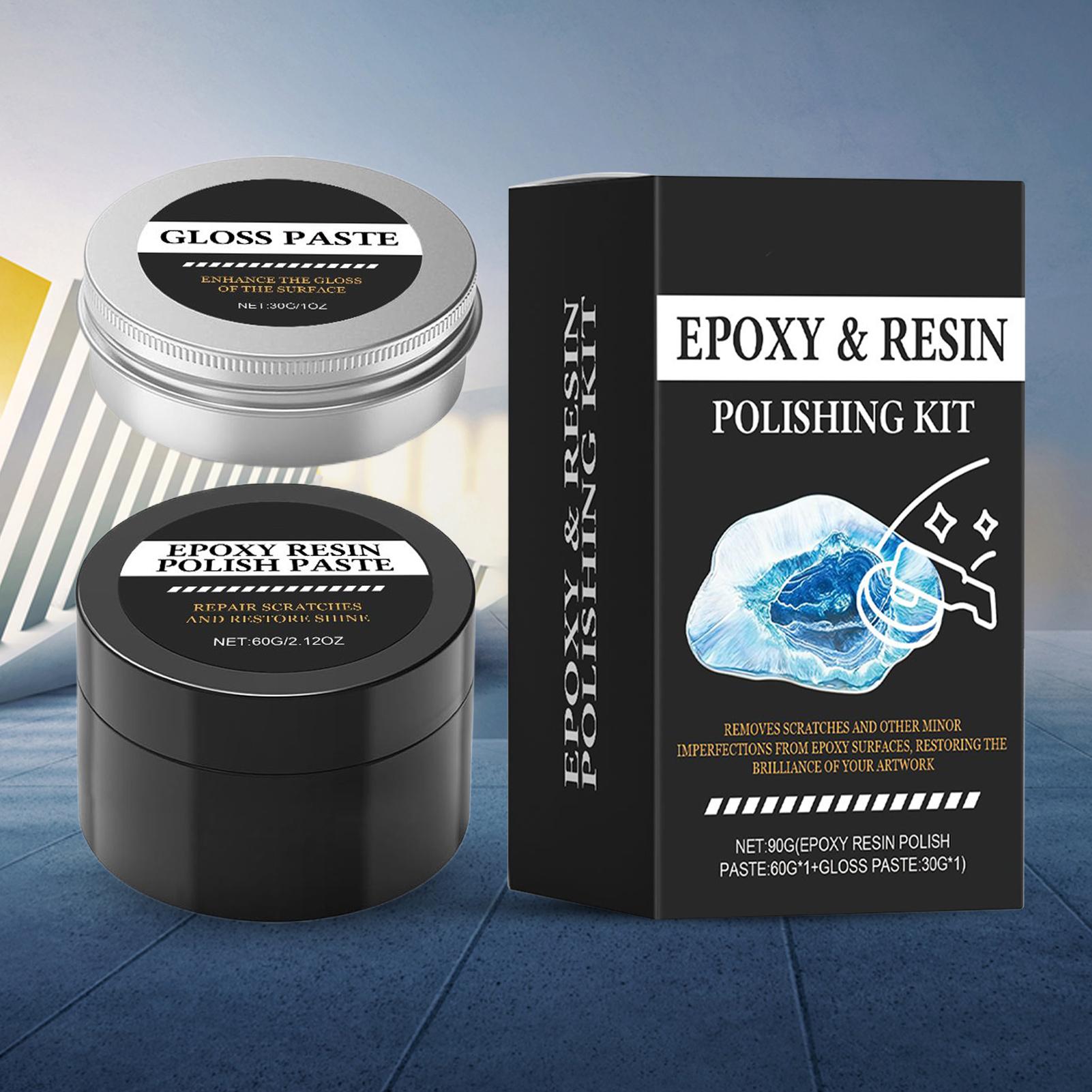 Epoxy resin high gloss polishi - Resin Art Table ulasan dan harga
