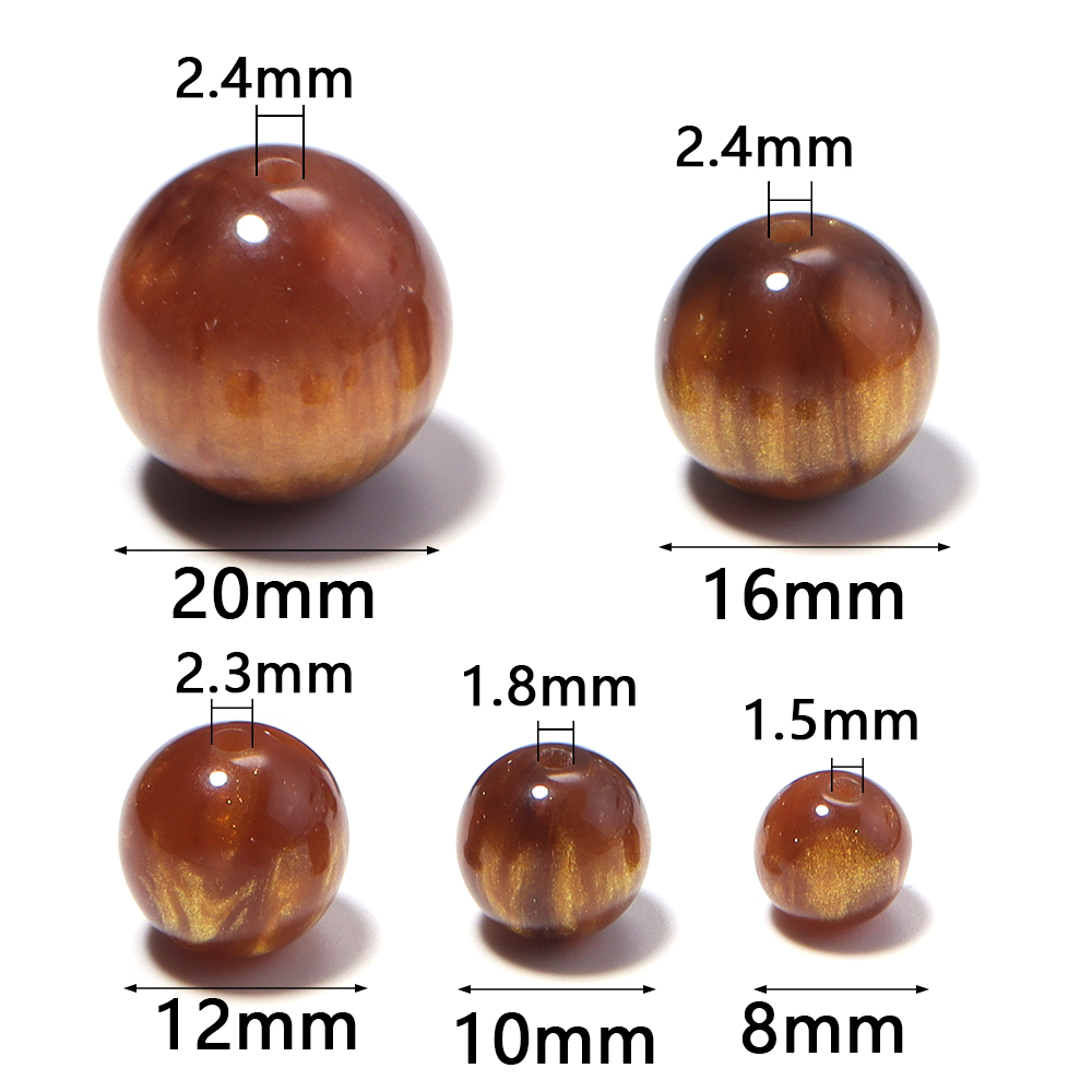 5-30pcs/lot 8-20mm Gilding Res - Resin Art Notes ulasan dan harga