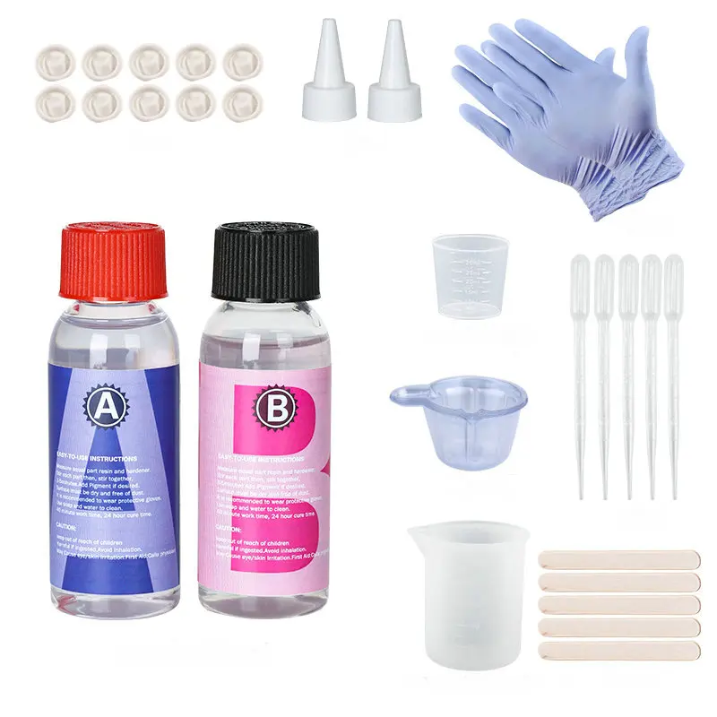 100g Epoxy Resin Kit Clear Hig - Resin Art Ratio ulasan dan harga