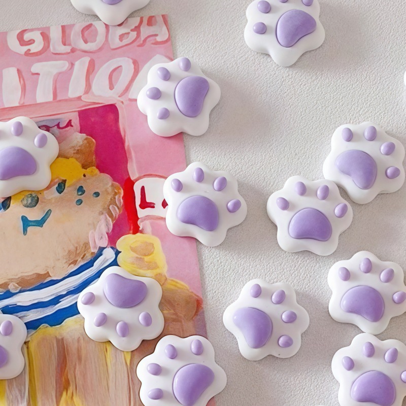 30pc Cute Cat Paw Mini Accesso - Resin Art Use ulasan dan harga