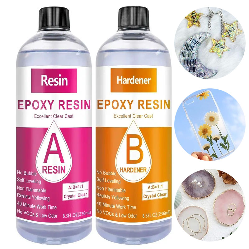 Crystal Clear Epoxy Resin Kit  - Resin Art Ratio ulasan dan harga
