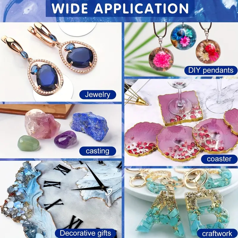 Crystal Clear Epoxy Resin Kit  - Resin Art Ratio ulasan dan harga