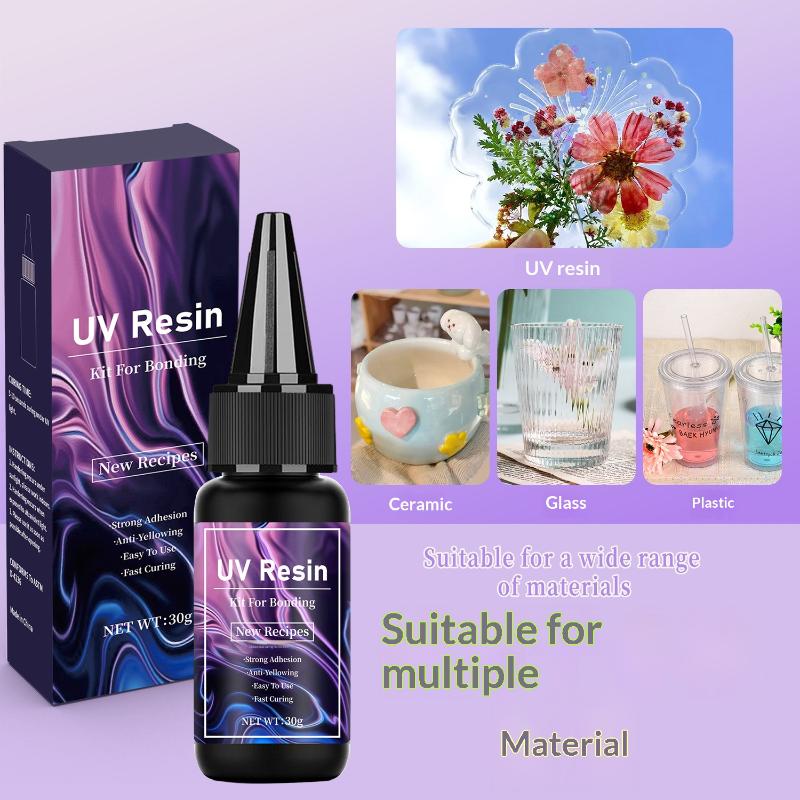 20g/30g/50g UV Epoxy Resin Glu - Resin Art Light ulasan dan harga