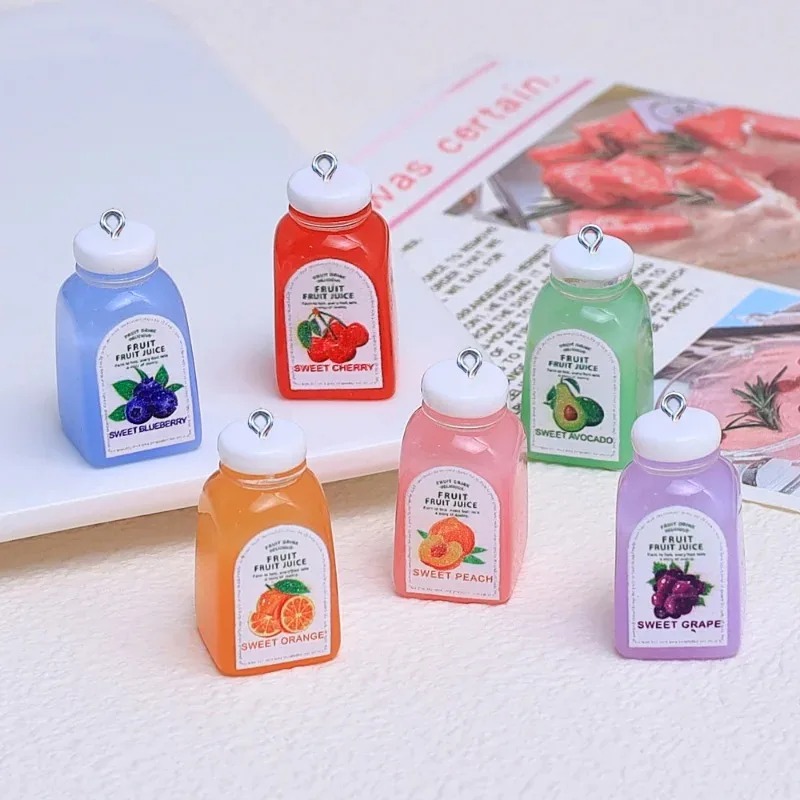 10Pcs Kawaii Mini 3D Cherry Or - Resin Art Products ulasan dan harga