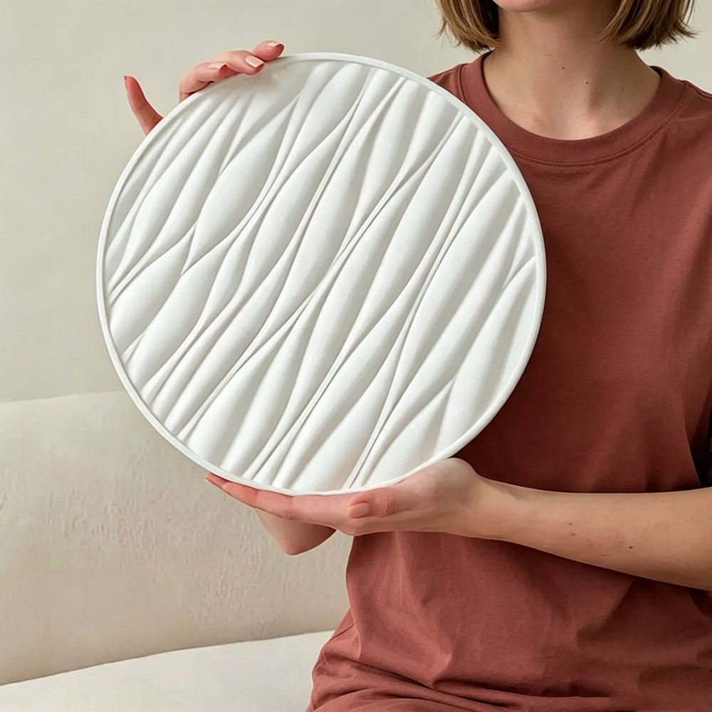Large Round Tray Silicone Mold - Resin Art Liquid ulasan dan harga