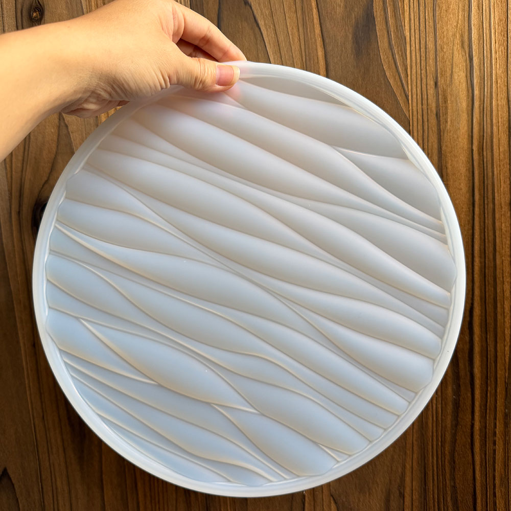 Large Round Tray Silicone Mold - Resin Art Liquid ulasan dan harga