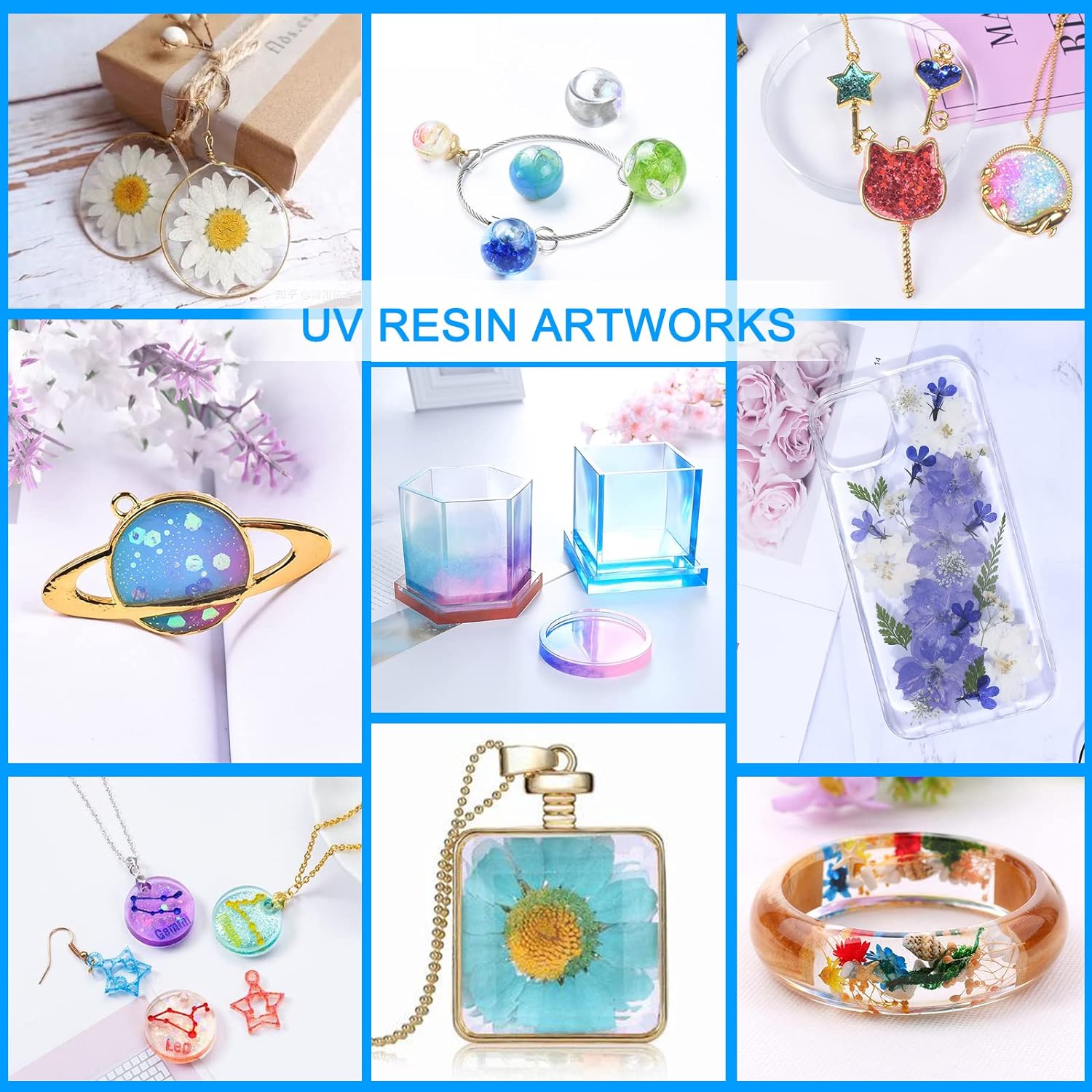 250g/500g UV Resin Clear Hard  - Resin Art Uv ulasan dan harga