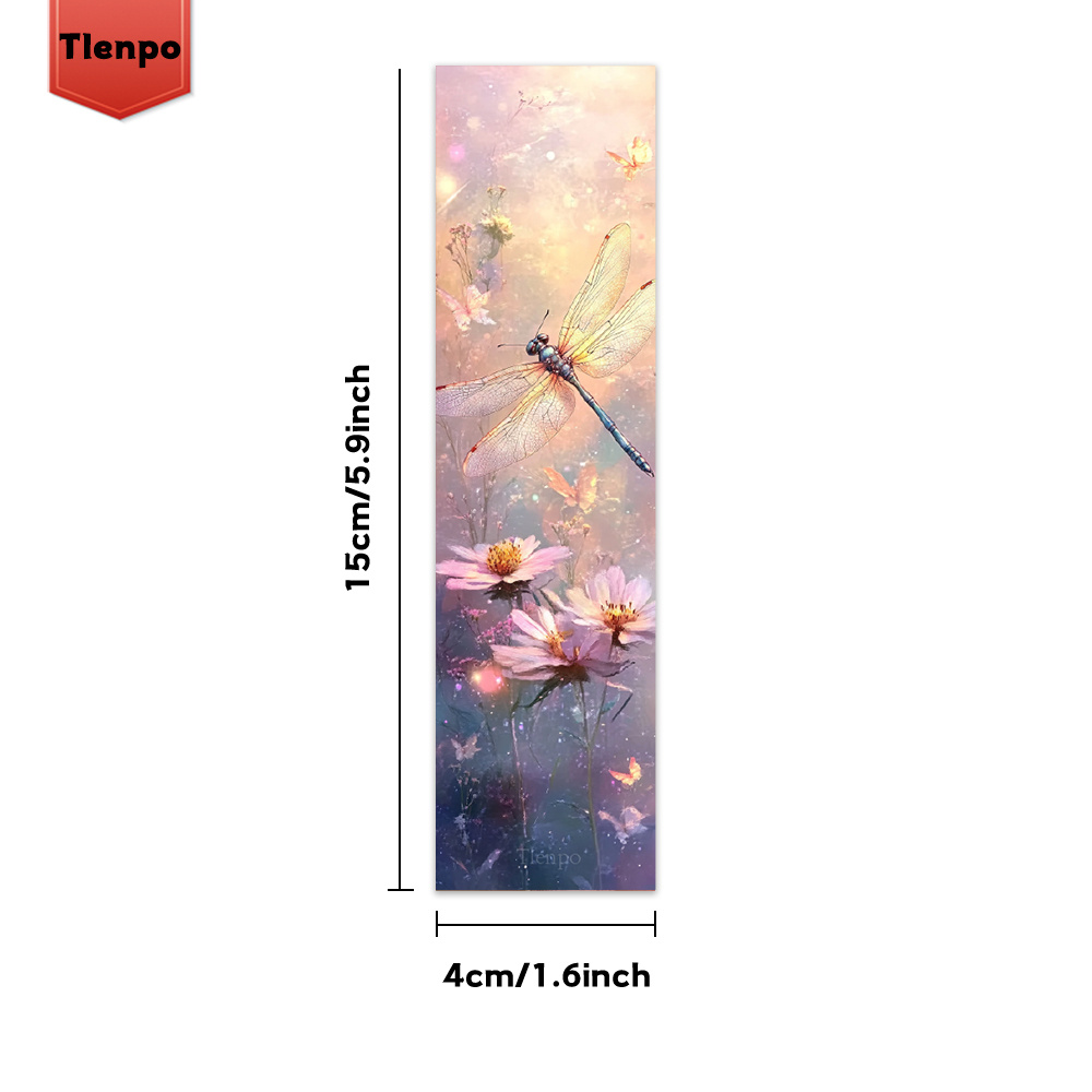 32pcs, Starlight Dragonfly the - Resin Art Bookmark ulasan dan harga