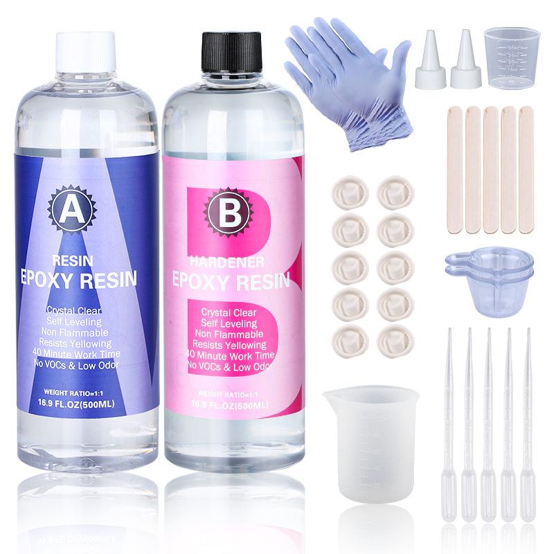 1:1 Crystal Clear Epoxy Resin  - Resin Art Ratio ulasan dan harga