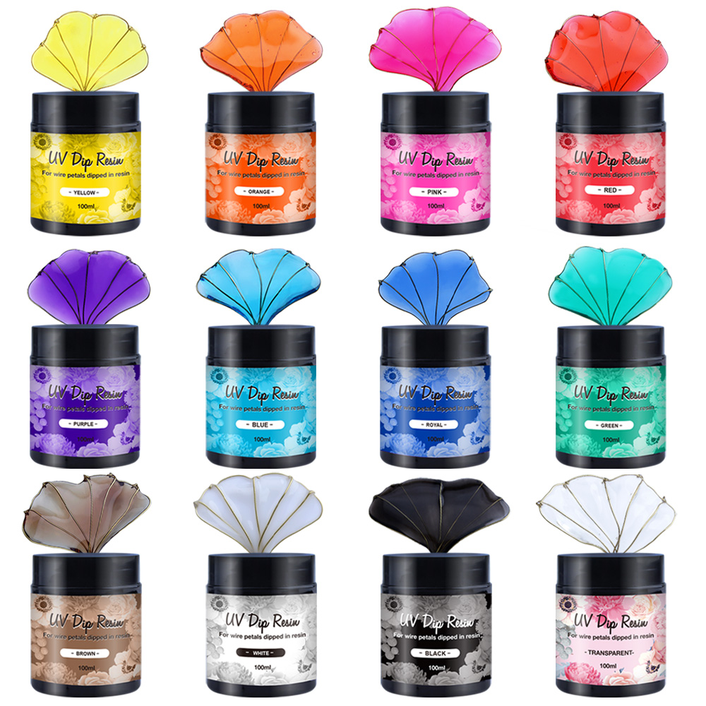 12 Colors UV Dipping Resin (Sp - Resin Art Liquid ulasan dan harga