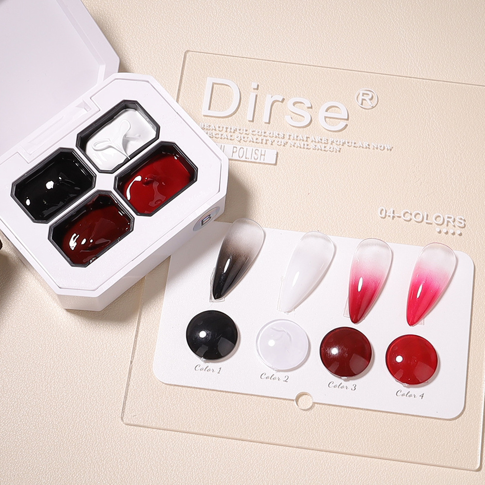 1pc Solid Color 6-grid Nail Pa - Resin Art Uv ulasan dan harga