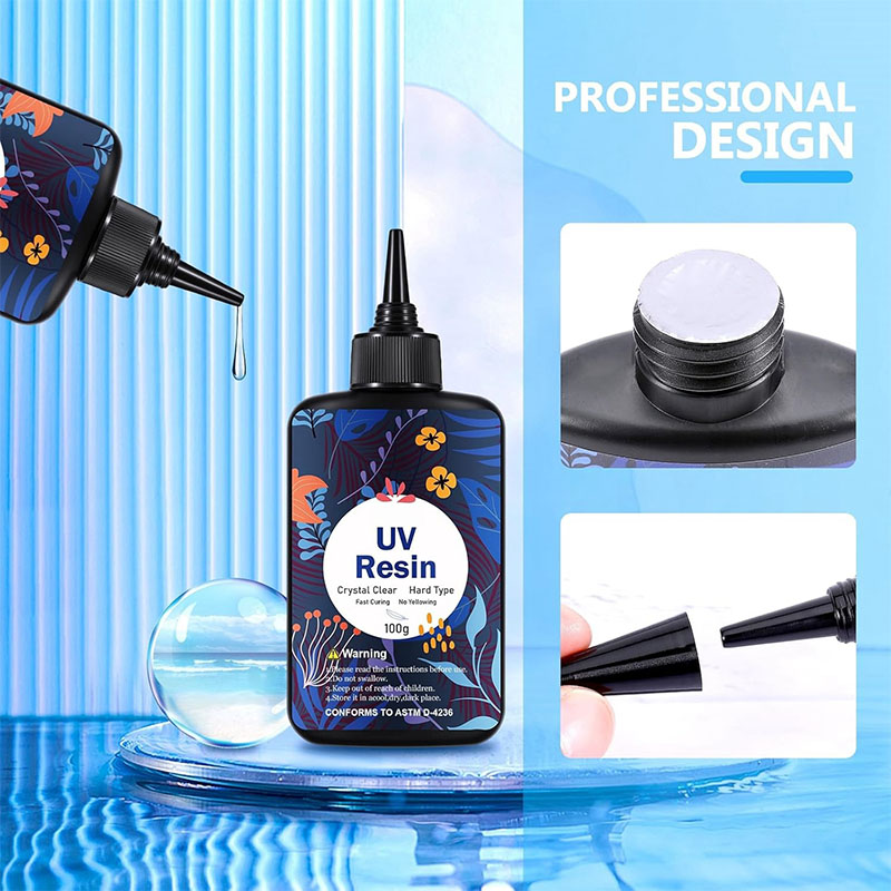 100G/300G/500G Upgraded UV Res - Resin Art Liquid ulasan dan harga