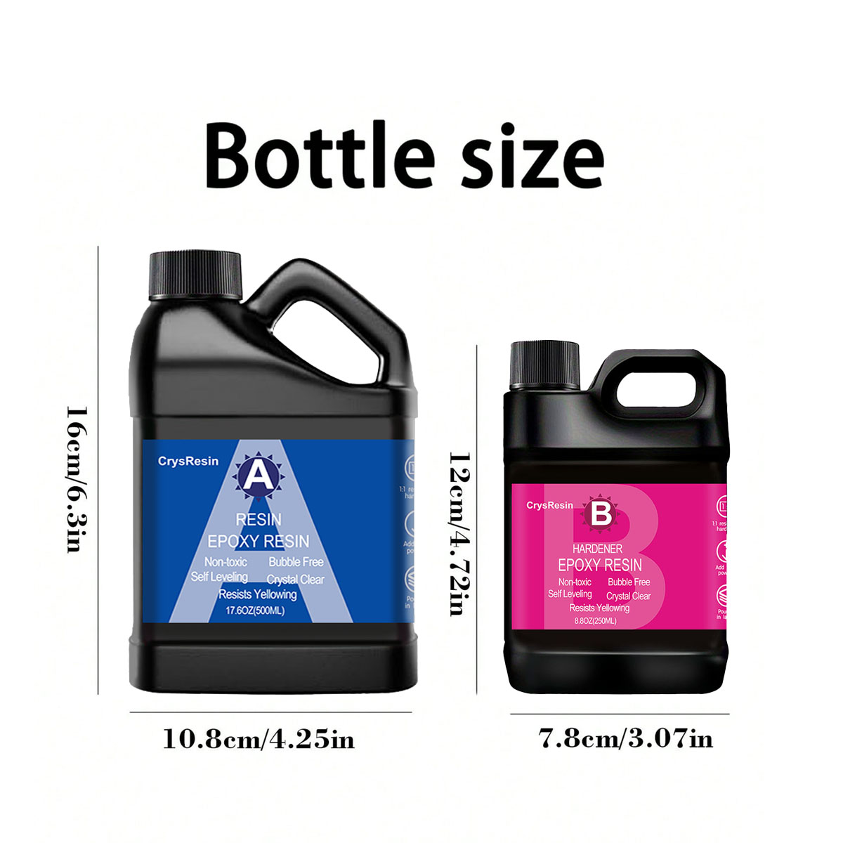 Crystal Clear Epoxy Resin 1:1  - Resin Art Ratio ulasan dan harga