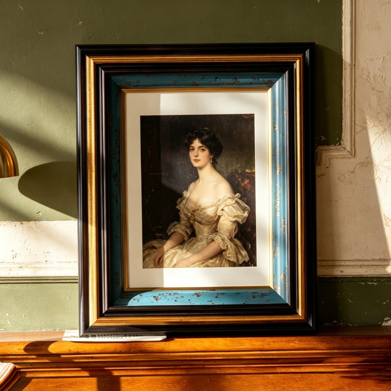 Vintage Picture Frame A4 6‑10  - Resin Art Use ulasan dan harga
