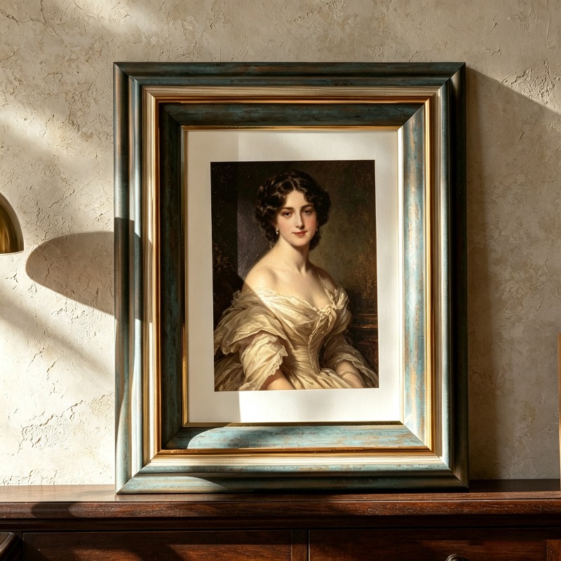 Vintage Picture Frame A4 6‑10  - Resin Art Use ulasan dan harga