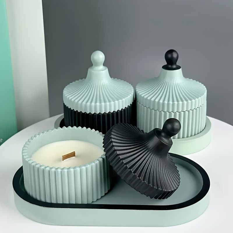 4pcs Silicone Molds Oval Tray  - Resin Art Products ulasan dan harga
