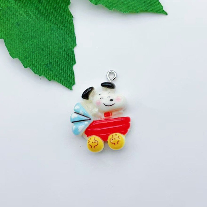 12pcs resin cartoon dog pendan - Resin Art Notes ulasan dan harga