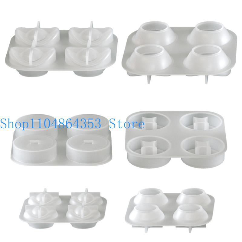 652F 4 Cavity Silicone Making  - Resin Art Use ulasan dan harga