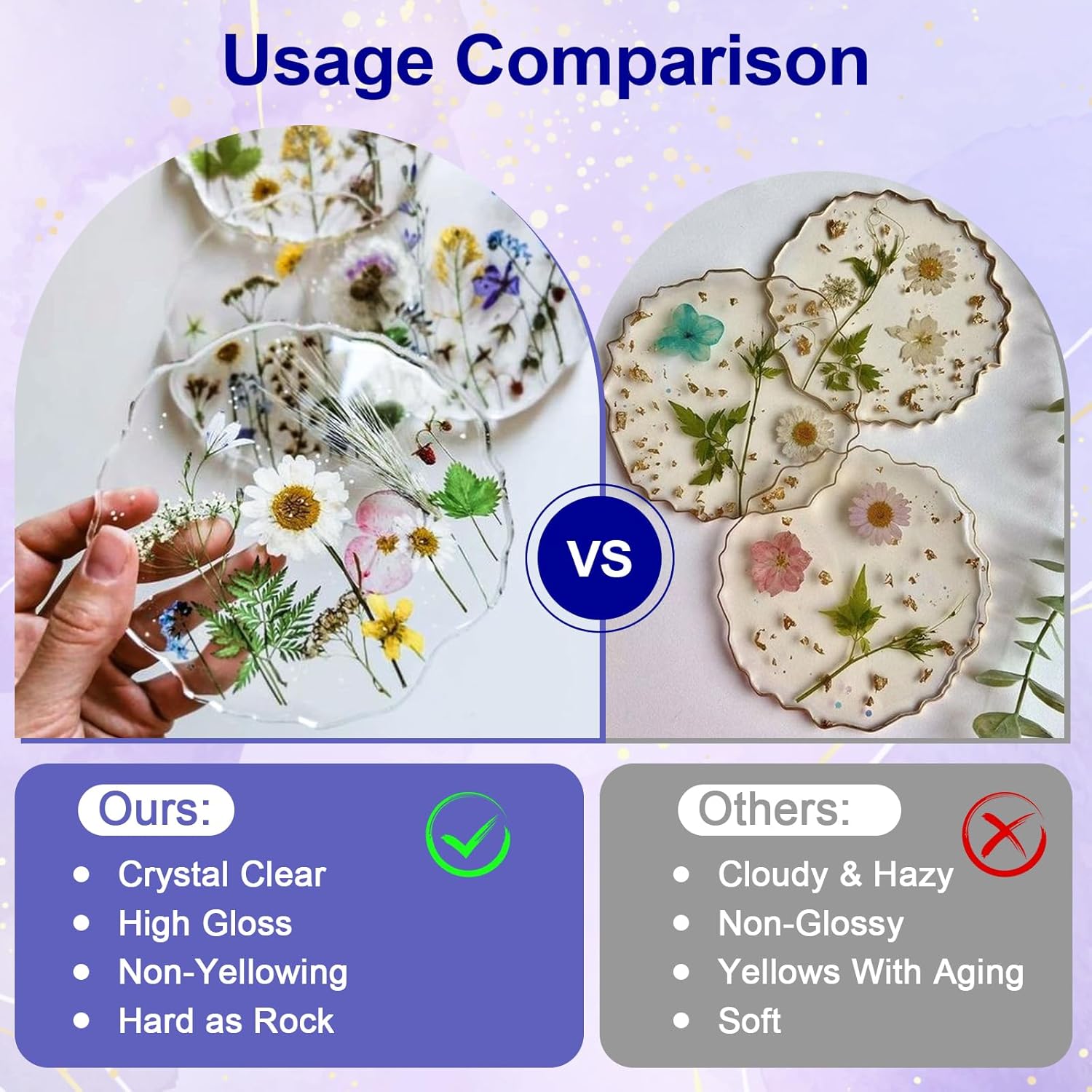 Clear Epoxy Resin AB Glue Hard - Resin Art Liquid ulasan dan harga