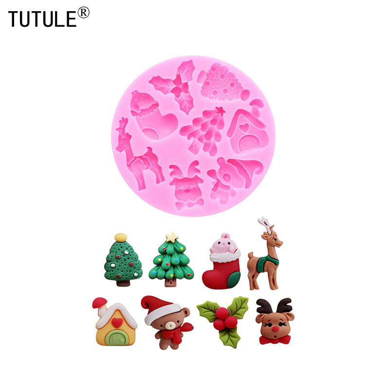 Christmas Series Silicone Mold - Resin Art Products ulasan dan harga