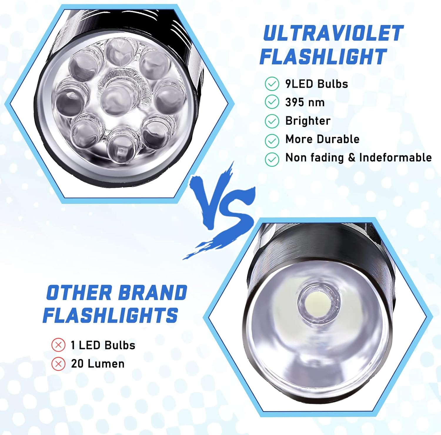 9LED Flashlight  UV Resin Curi - Resin Art Uv ulasan dan harga
