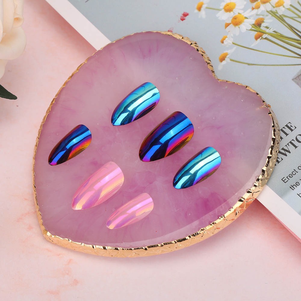 Delicate Heart Shaped Nail Art - Resin Art Use ulasan dan harga