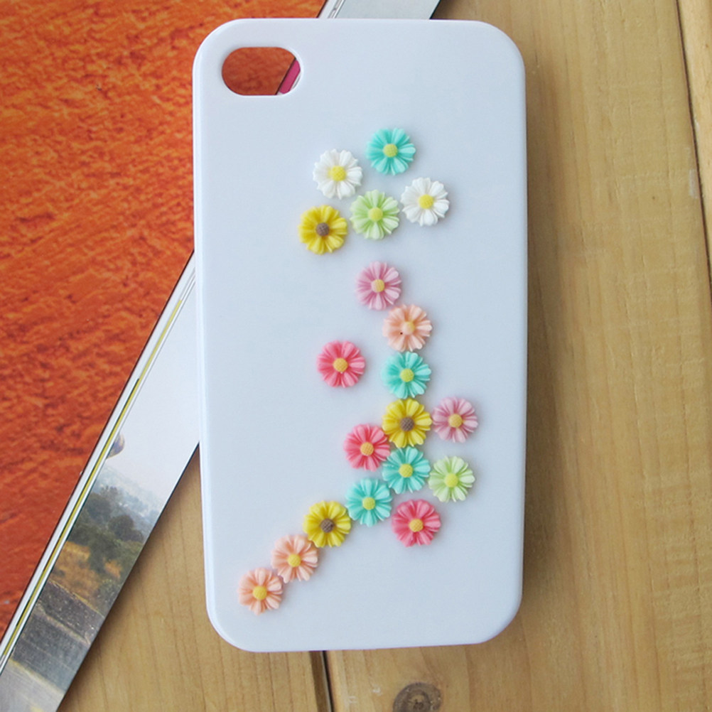 200Pcs 13Mm Resin Daisy Flower - Resin Art Flower ulasan dan harga