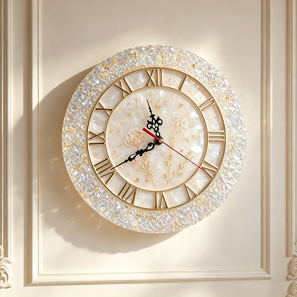 Diamond Faceted Clock Silicone - Resin Art Table ulasan dan harga