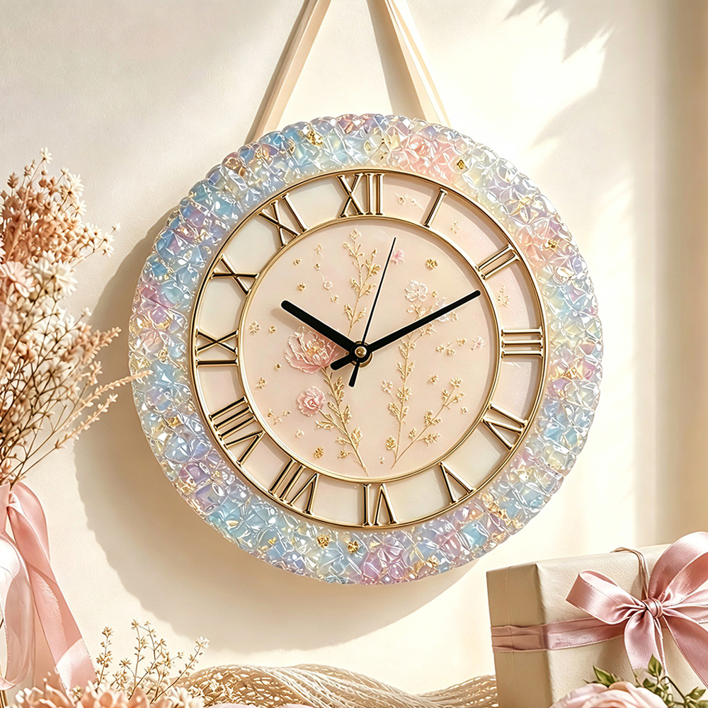 Diamond Faceted Clock Silicone - Resin Art Table ulasan dan harga