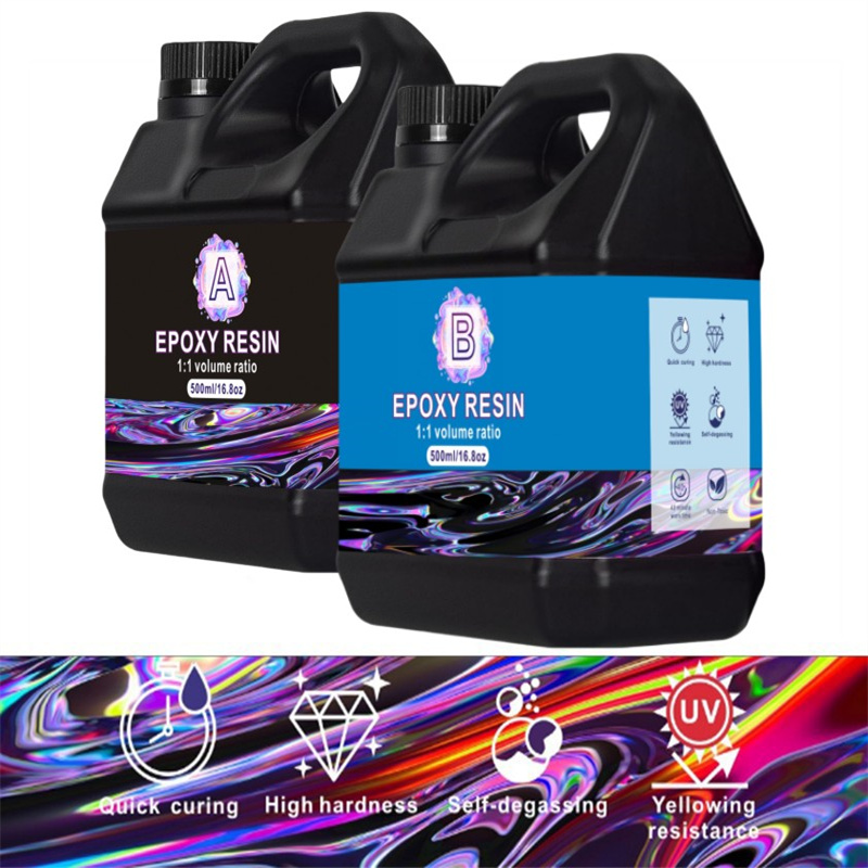 Crystal Clear Epoxy Resin AB A - Resin Art Ratio ulasan dan harga