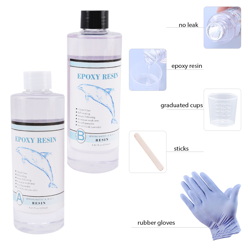 1:1 Clear Epoxy Resin Crystal  - Resin Art Products ulasan dan harga