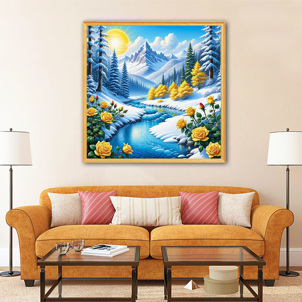 Evershine River Diamond Painti - Resin Art Flower ulasan dan harga