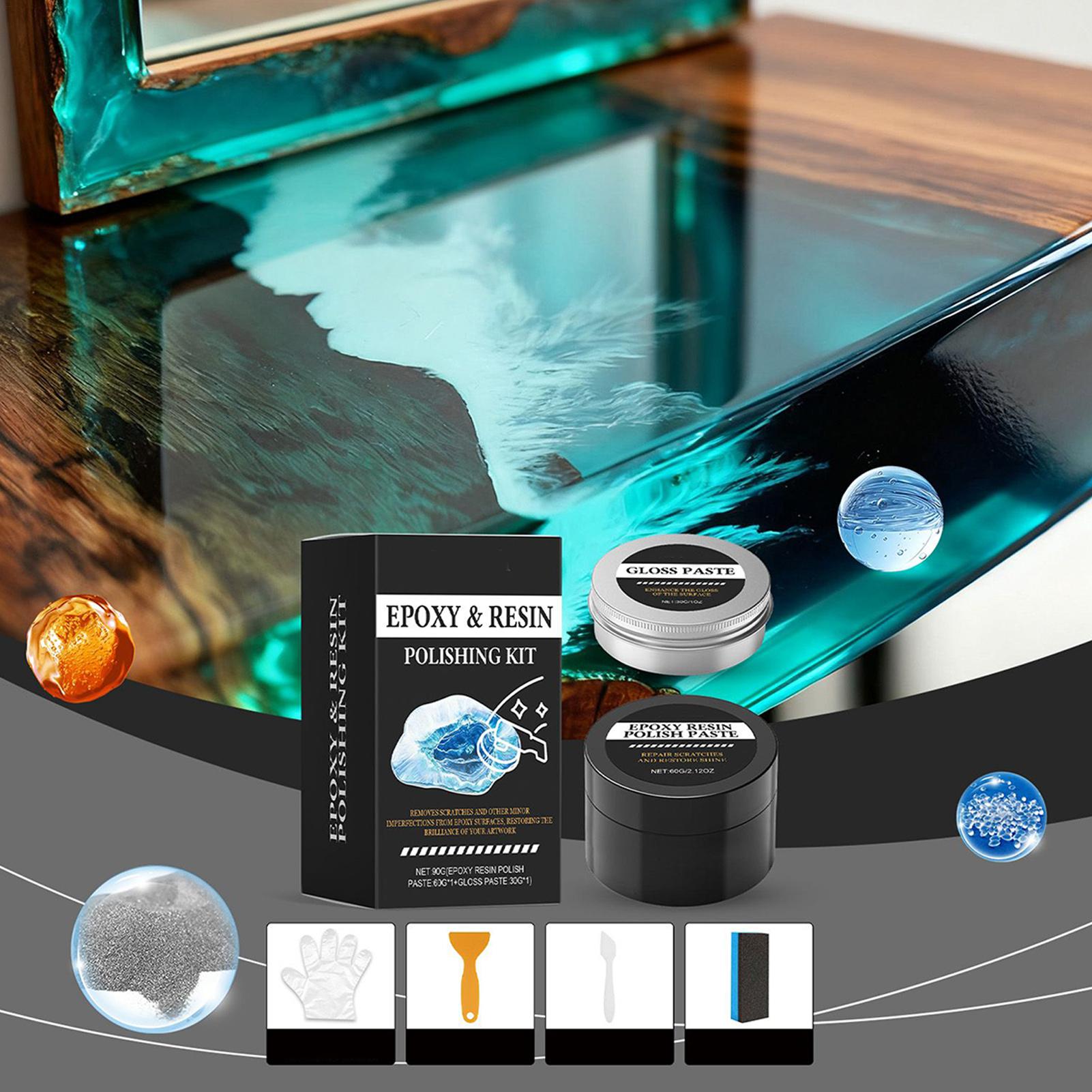 Epoxy Resin Polishing Kit - Cr - Resin Art Table ulasan dan harga