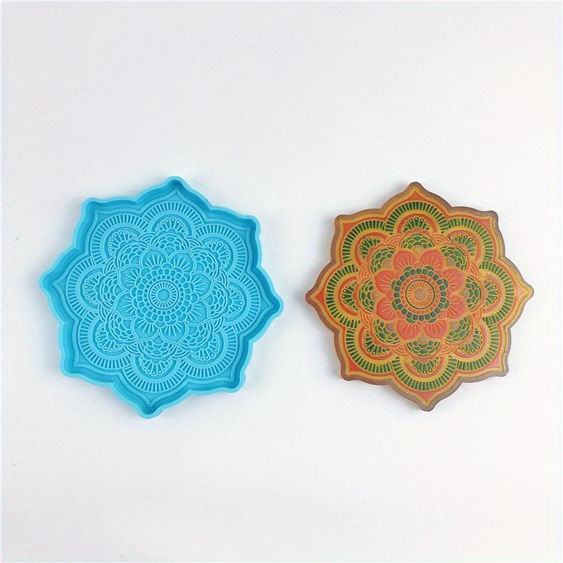 Mandala Coaster Silicone Mold  - Resin Art Products ulasan dan harga