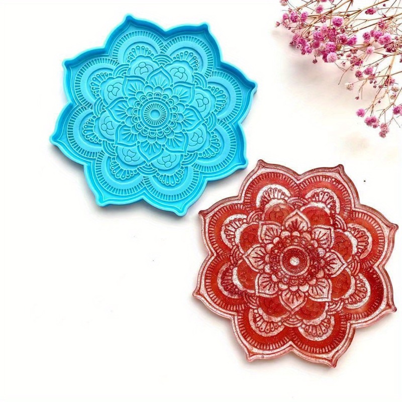 Mandala Coaster Silicone Mold  - Resin Art Products ulasan dan harga