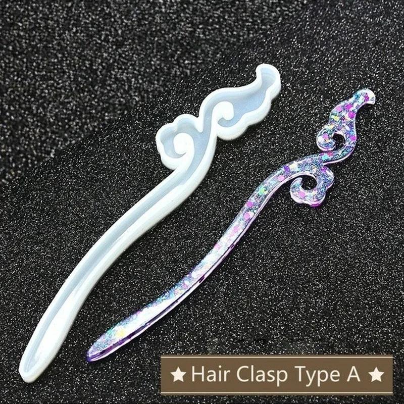 New Transparent Hairpin Silico - Resin Art Kits ulasan dan harga